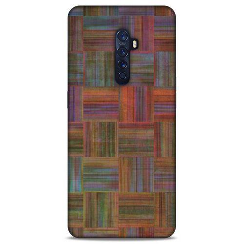 Lopard Oppo Reno 2 Uyumlu Kılıf Wood'X (48) Bumper Kılıf Desenli