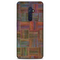 Lopard Oppo Reno 2 Uyumlu Kılıf Wood'X (48) Bumper Kılıf Desenli
