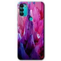 GM 21 Plus Kılıf HD Desen Baskılı Arka Kapak - Abstraction Sharp + Kırılmaz Cam