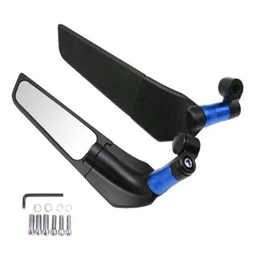 SEVGENT Mavi H2 Yarasa Katlanır Ayna Tek Delikli Model