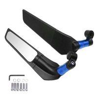 SEVGENT Mavi H2 Yarasa Katlanır Ayna Tek Delikli Model