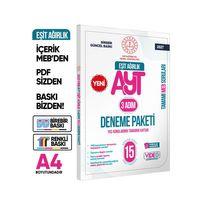 2027 3 Adım YKS-AYT Eşit Ağırlık (TM) MEBİ Özgün Sorular 15liDeneme Paketi VideoÇözümlü BASKI ÜCRETİ