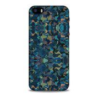 Kamuflaj 39 Apple iPhone 5S Kılıf Silikon Kapak