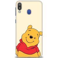Samsung Galaxy M20 Kılıf HD Baskılı Kılıf - Winnie the Pooh + Tam Ekran Koruyucu