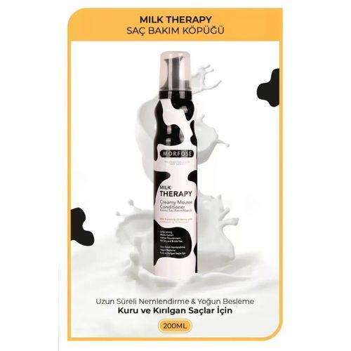 Milk Therapy Kremsi Saç Bakım Köpük 200 ML - Besleyici Koruyucu - mrfs