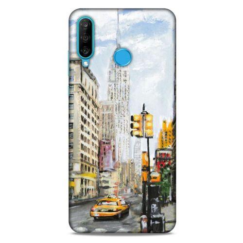 Cityx (3) Huawei P30 Lite Kılıf Silikon Kapak Desenli