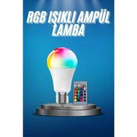 Ayarlanabilir Parlaklık Rgb Led Ampul Beyaz Lamba Ve Renkli Ampul