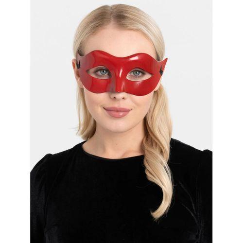 Kırmızı Renk Masquerade Kostüm Partisi Venedik Balo Maskesi - Lisinya