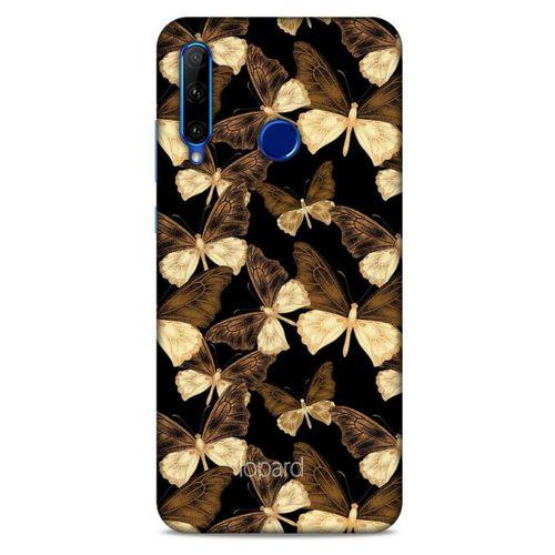 Huawei Y6P Kılıf Kelebek Etkisi (41) Tank Kılıf Bej Yeşil