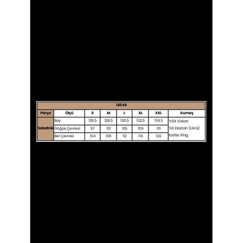 Dantelli Ve Kuşaklı Sabahlık