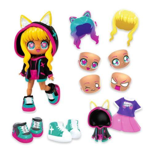 Animakii Bebek ve Aksesuar Seti - Gamer ve Cyberpunk