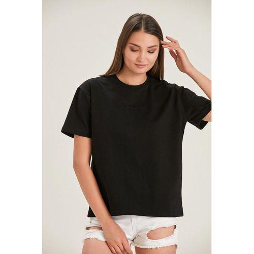 ALEXANDERGARDI OVERSİZE FİT NAKIŞLI T-SHİRT (B22-38500)