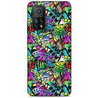Graffitix (9) Desenli Silikon Kapak Xiaomi Mi 10T 5G Kılıf