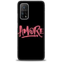Xiaomi Mi 10T Pro Kılıf HD Baskılı Kılıf - Amore + Tam Ekran Koruyucu