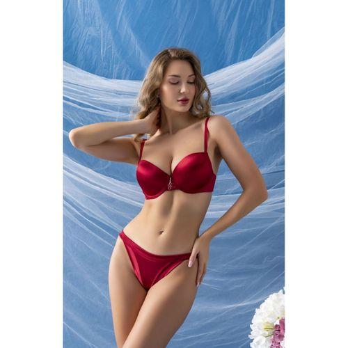 Sütyen Ve Slip Külot Takım Bordo