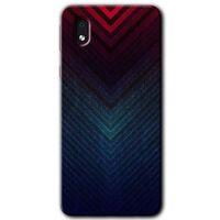 MRCİLETİSİM Samsung Galaxy A01 Core Kılıf Baskılı Kapak - Abstract 4 +Tam Ekran Koruyucu