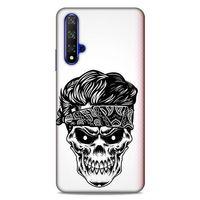 Lopard Huawei P Smart S 2020 Uyumlu Kılıf Tattoo's (26) Tpu Silikon Kılıf İskelet
