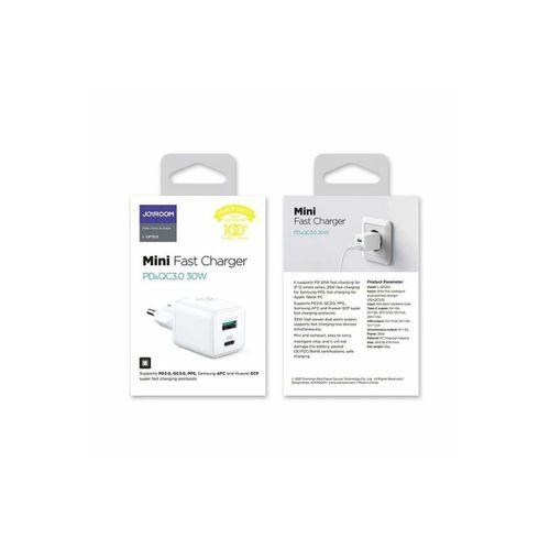 Joyroom L-QP303 30W 2 Port PD Şarj Adaptörü Seyahat Sarj Cihazı