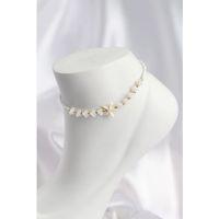 Beyaz ve Karışık Renk Deniz Yıldızı Motifli Halhal