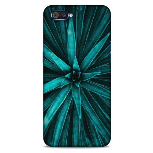Lopard Oppo Realme C2 Uyumlu Kılıf Bahar (26) Tpu Silikon Kılıf Koyu Yeşil