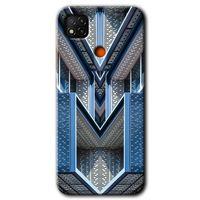 BeRa Aksesuar Xiaomi Redmi 9c Kılıf Baskılı Kapak - Retro Building +Tam Kaplayan Mat Seramik