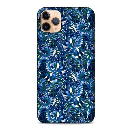 Apple Iphone 11 Pro Uyumlu Kılıf Mavi Delisi (41) Tank Kılıf Çiçek