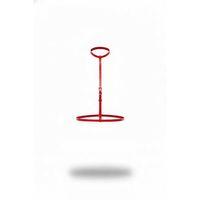 Kırmızı Kadın Kemer İnce Deri Tokalı Vücut Aksesuarı - Brf188