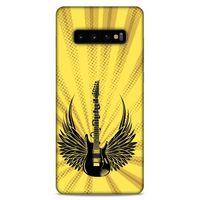 Lopard Samsung Galaxy S10 Plus Uyumlu Kılıf Tattoo's (41) Tank Kılıf Gitar Dövmesi