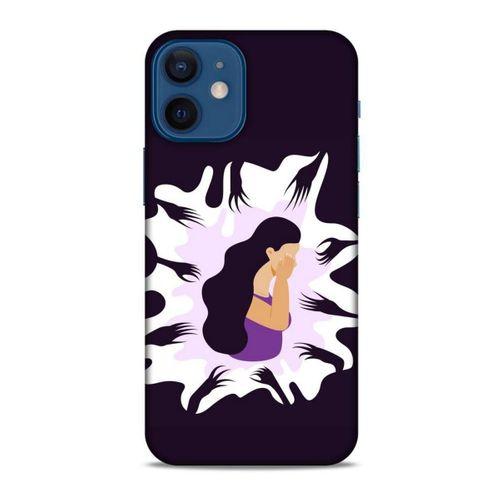 Apple iPhone 12 Mini Kılıf Depresyon (31) TPU Kılıf Karışık Renkli