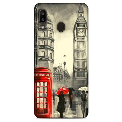 Cityx (4) Samsung Galaxy A20 Kılıf Silikon Kapak Desenli