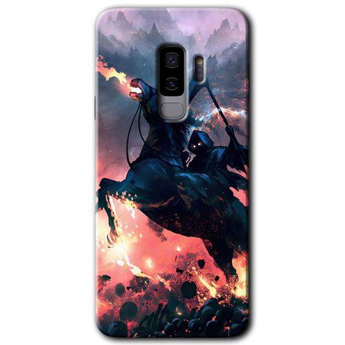 Samsung Galaxy S9 Plus HD Baskılı Kılıf + 9D Tam Ekran Koruyucu - Bloodhorne