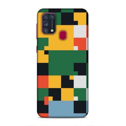 Samsung Galaxy M31 Uyumlu Kılıf Insomnia (14) Lansman Kılıf Gri