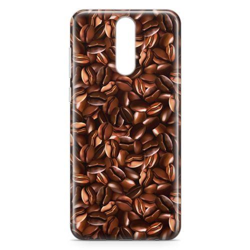 Huawei Mate 10 Lite Kılıf Çekirdek Kahve Arka Kapak Koruma Desenli Full Koruyucu