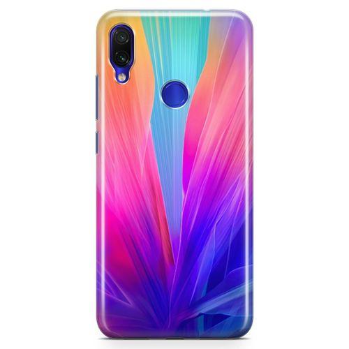 Xiaomi Redmi Note 7 Kılıf Makro Çiçek Arka Kapak Koruma Desenli Full Koruyucu