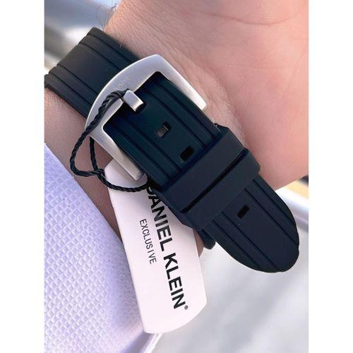 Daniel Klein Silikon Kordon İtalyan Tasarım Bileklik Hediyeli 2Yıl Garantili Erkek Kol Saati 10691.1