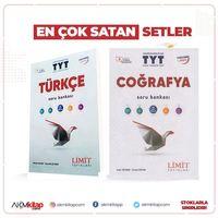 Limit Yayınları TYT Türkçe ve Coğrafya Soru Bankası 2 Kitap Set