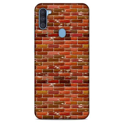 Samsung Galaxy A11 Kılıf Baskılı Özel Seri Taşlı (4) Koruma Kılıfı