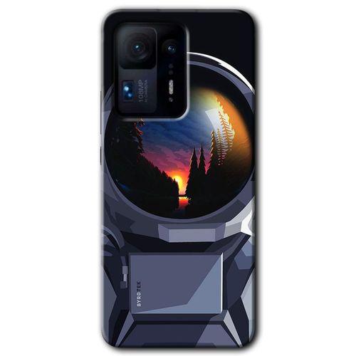 Mi Mix 4 Kılıf HD Desen Baskılı Arka Kapak - Astronot