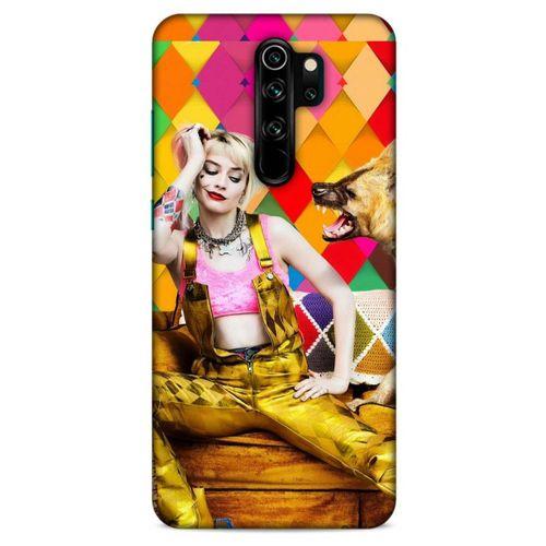 Xiaomi Redmi Note 8 Pro Uyumlu Kılıf Harley Quinn (34) Slim Armor Kılıf Lavanta galibarda