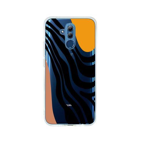 Huawei Mate 20 Lite Modern Art Premium Şeffaf Telefon Kılıfı