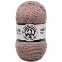 1 Adet Madame Cotton El Örgü İpi Yünü 100 gr 057 Açık Kahve - mudanis