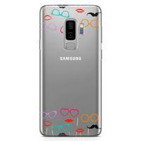 Samsung Galaxy S9 Plus Kılıf Cerceveler Arka Kapak Koruma Desenli Full Koruyucu