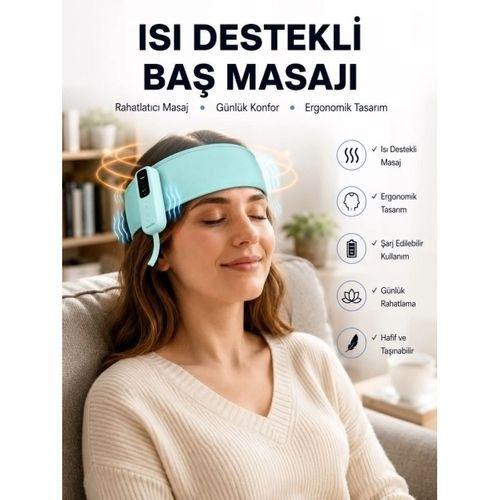 Yumuşak Dokulu Baş Masaj Bandı Günlük Kullanıma Uygun Yeni Nesil