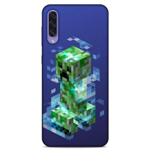 Lopard Samsung Galaxy A50s Uyumlu Kılıf PiXel (37) Silicone Cover Creeper MC