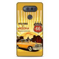 Retro (14) Desen Lansman Kılıf Renkli LG K61 Kılıf