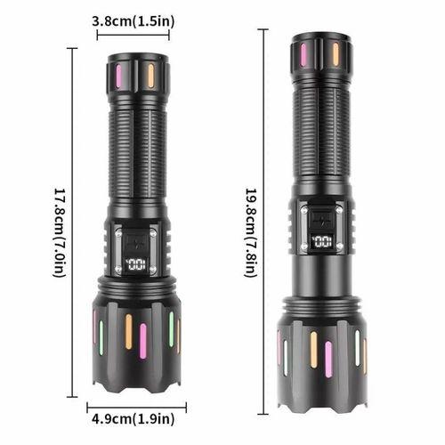 Ps-9954 30w Zoomlu Led Powerbank Özellikli Şarjlı Profesyonel El Feneri