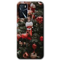 Oppo A16 Kılıf HD Desen Baskılı Arka Kapak + Temperli Cam - Happy New Year