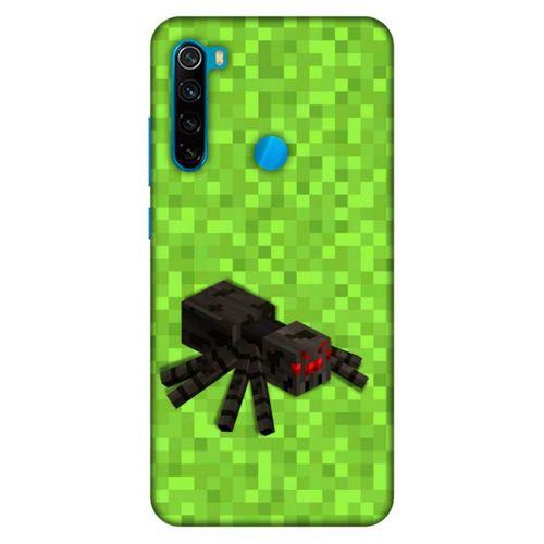 Lopard Xiaomi Redmi Note 8 Uyumlu Kılıf PiXel (13) Silikon Kap MC Spider