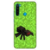 Lopard Xiaomi Redmi Note 8 Uyumlu Kılıf PiXel (13) Silikon Kap MC Spider