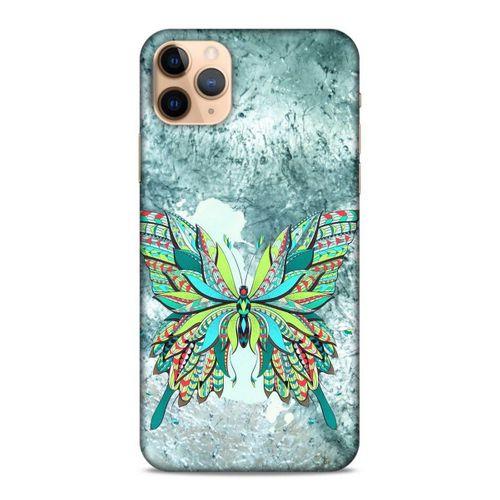 Lopard Apple Iphone 11 Pro Uyumlu Kılıf Tattoo's (22) Tam Koruma Kılıfı Kelebek Dövme